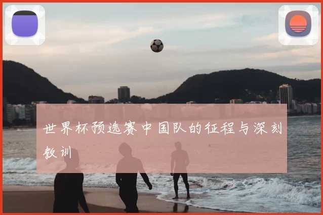 世界杯预选赛中国队的征程与深刻教训