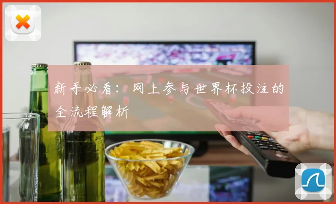 新手必看：网上参与世界杯投注的全流程解析